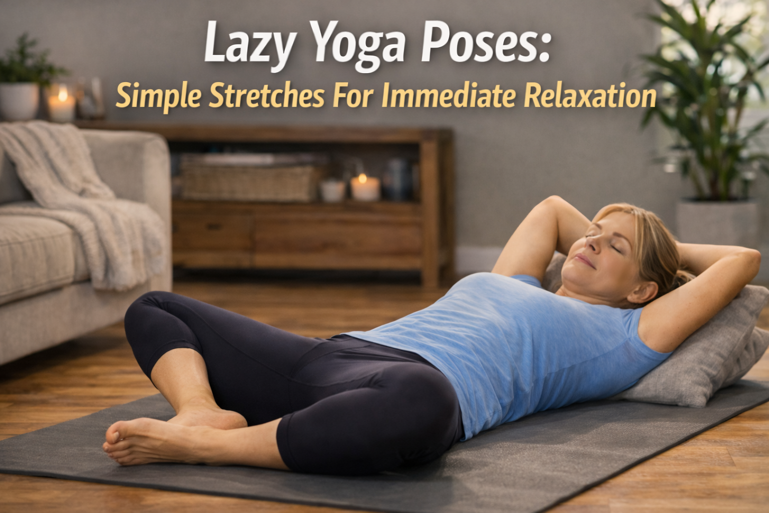 Lazy Yoga Poses