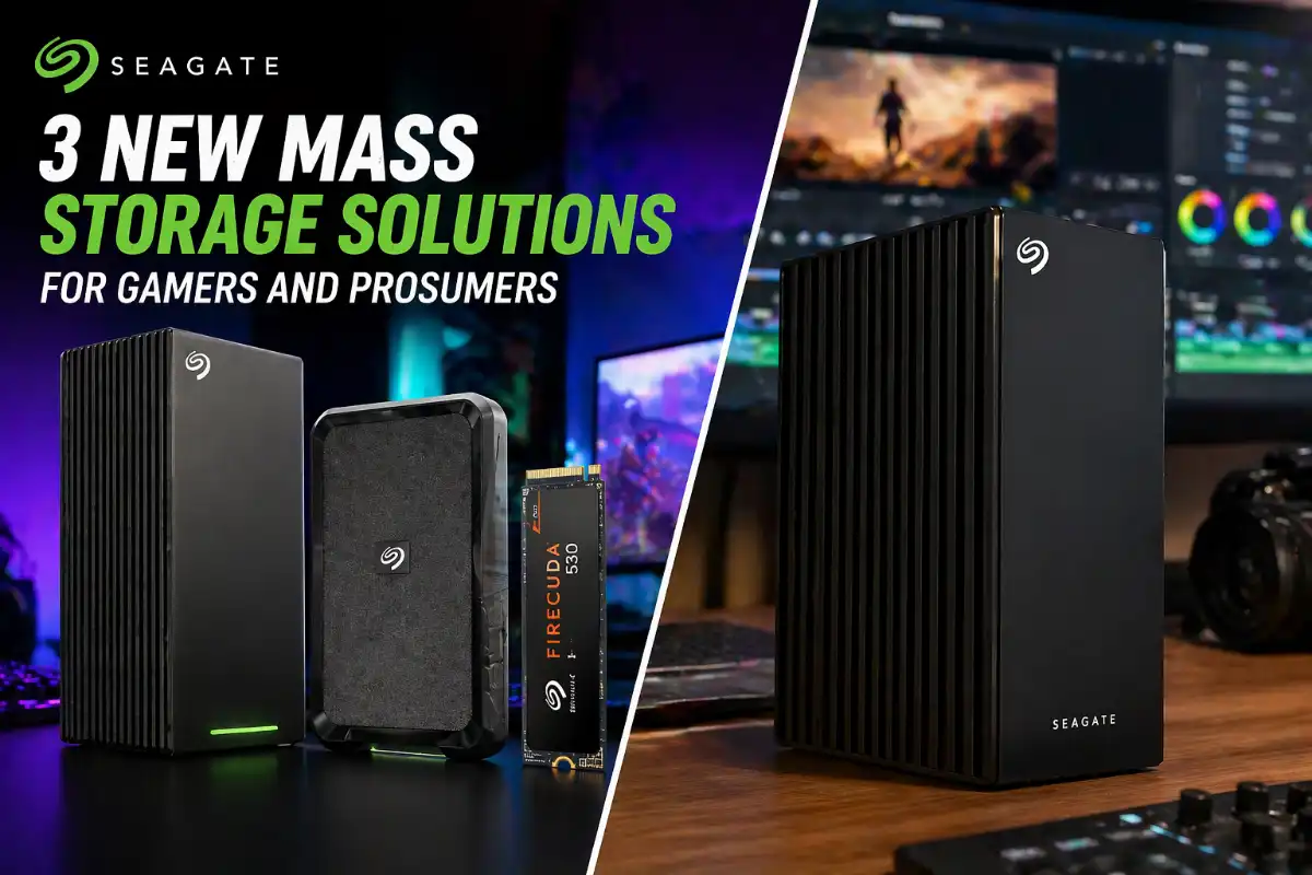 Seagate Adds 3 New Mass Storage