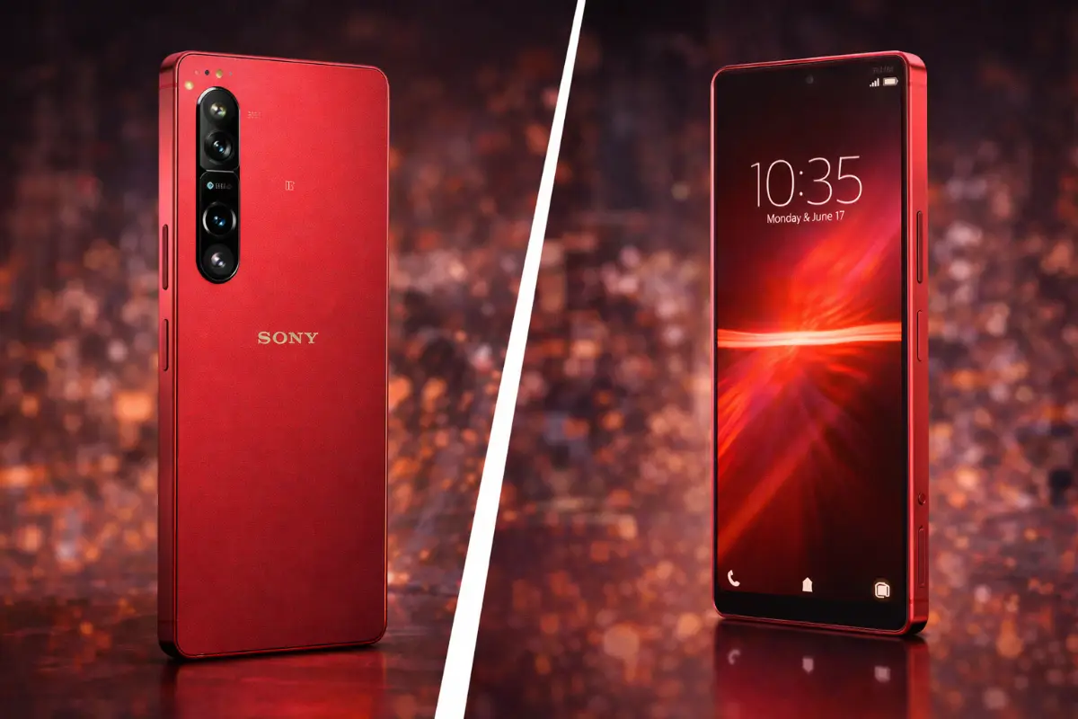 Sony Xperia 1 VIII Red Color Leak